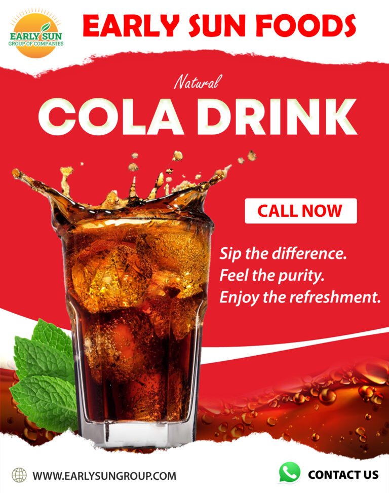 Discover the Refreshing Taste of Early Sun Cola: Pure, Organic, and Delicious